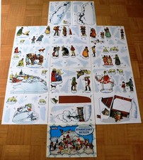 Weihnachtskrippe Papier Pappe