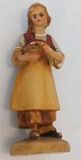 Krippenfigur / Holz /