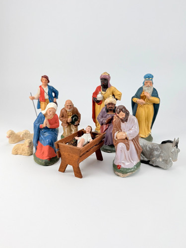 Alte marolin krippenfiguren - alte,