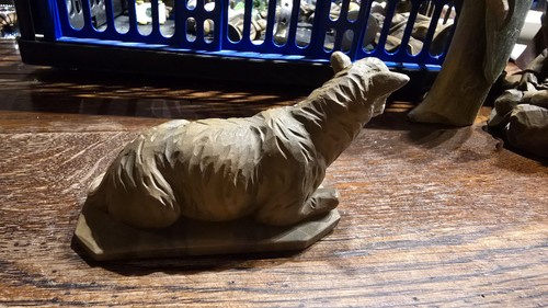 Grippenfigur schaaf liegend - grippenfigur,