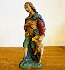 Große alte Krippenfigur 30 cm