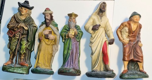 Alte krippen figuren - alte,