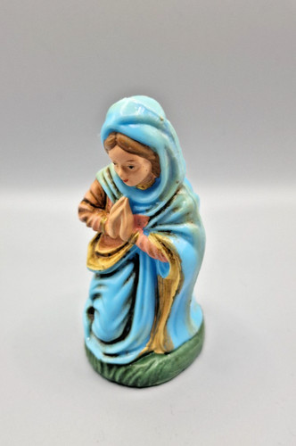 Sehr alte krippenfigur heilige - krippenfigur,