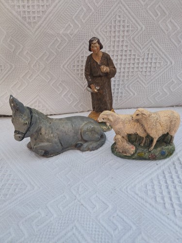 Krippenfiguren hirte tiere - krippenfiguren,