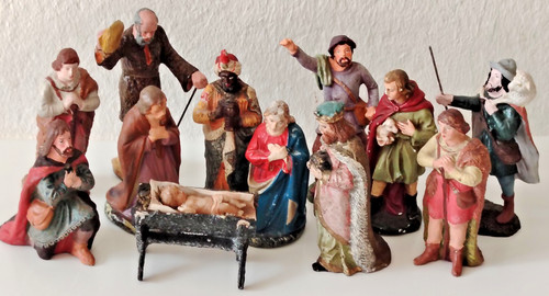 Krippenfiguren ochse - krippenfiguren, +