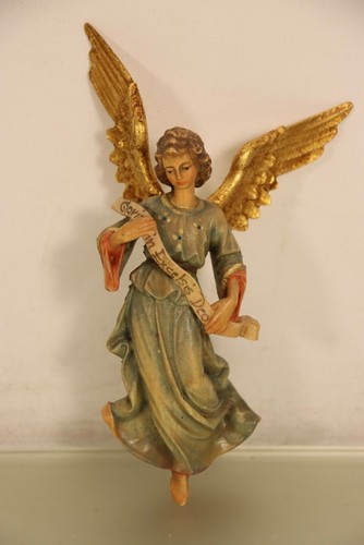 Krippenfigur engel holz - engel,
