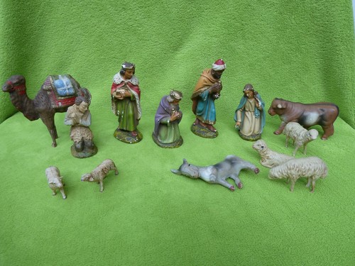 Alte krippenfiguren figuren - alte, 13