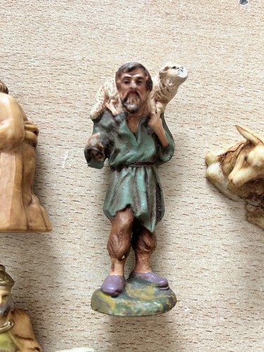 Krippenfiguren konvolut hirte - krippenfiguren,
