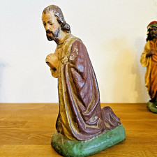 Große alte Krippenfigur 30 cm