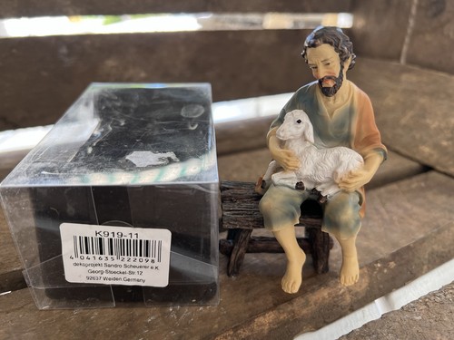 Krippenfigur hirte schäfer - krippenfigur, hirte/schäfer
