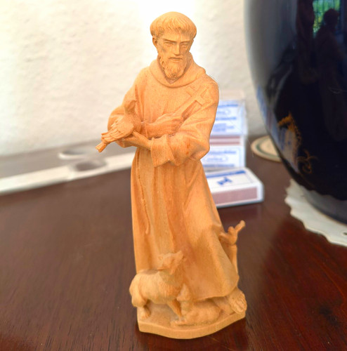 Krippenfigur aus holz - krippenfigur,