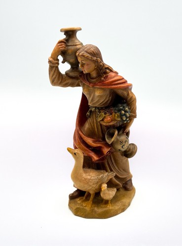 Krippenfigur frau enten - enten, und