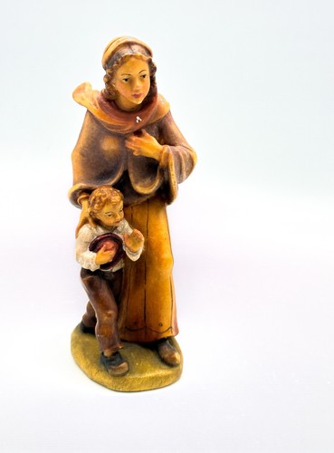 Krippenfigur frau mit kind - mit,