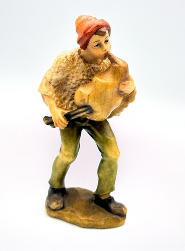 Krippenfigur hirte bauer mit - krippenfigur,
