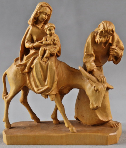 Krippenfiguren flucht nach - flucht,