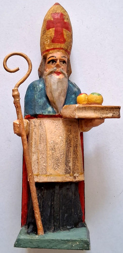 Bischof mit buch und - bischof,