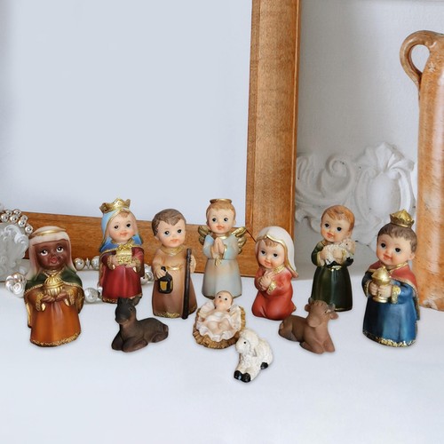 Teiliges krippenfiguren - 11,