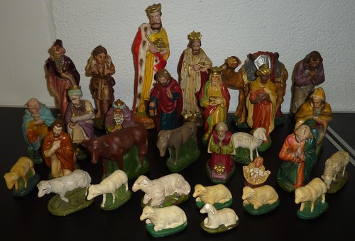 Krippenfiguren sammlung - krippenfiguren,