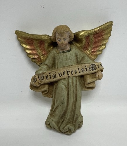 Alte krippenfigur gips engel - krippenfigur,