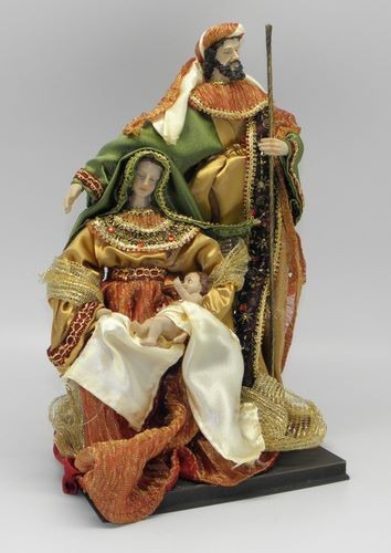 Heilige familie krippenfigur - heilige,