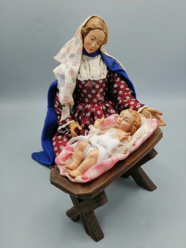 Krippenfiguren bekleidet cm - bekleidet,