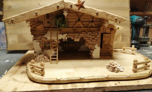 Schöne weihnachtskrippe - schöne,