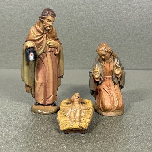 Vintage krippenfiguren set - krippenfiguren,