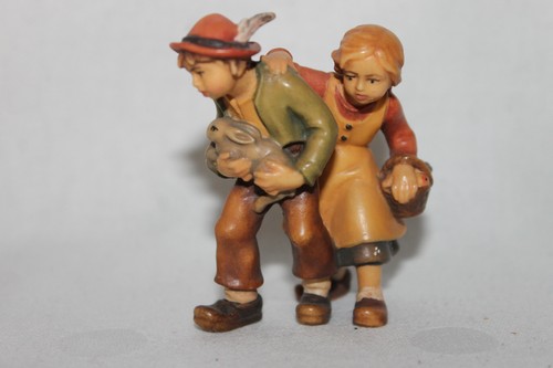 Krippenfigur massiv holz - massiv,