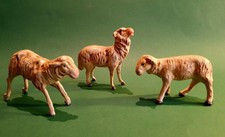 3 Schafe für Krippe 50er