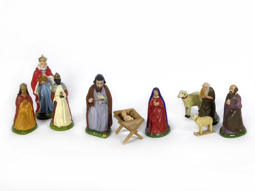 Lot 8800 krippenfiguren maria - lot,