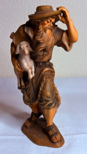 Krippenfigur handgeschnitzt - krippenfigur:,