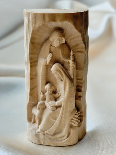 Heilige familie holz - heilige,