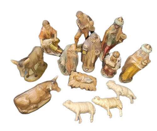Krippen figuren set konvolut - krippen,