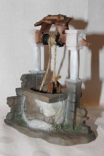Krippenfigur brunnen aus - krippenfigur,