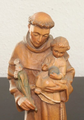 Vintage krippe figur - krippe, mönch